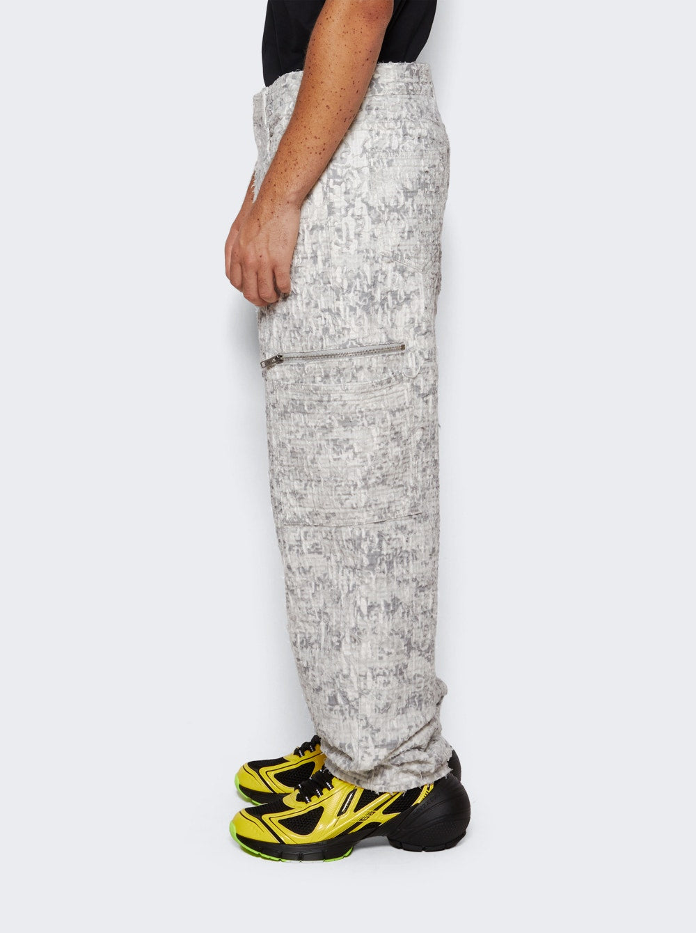 Men | Givenchy | Loose Fit Cargo Pants | White