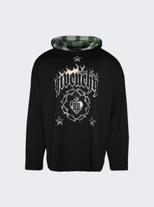 Men | Givenchy | Graphic Vintage Hoodie Black | Multi