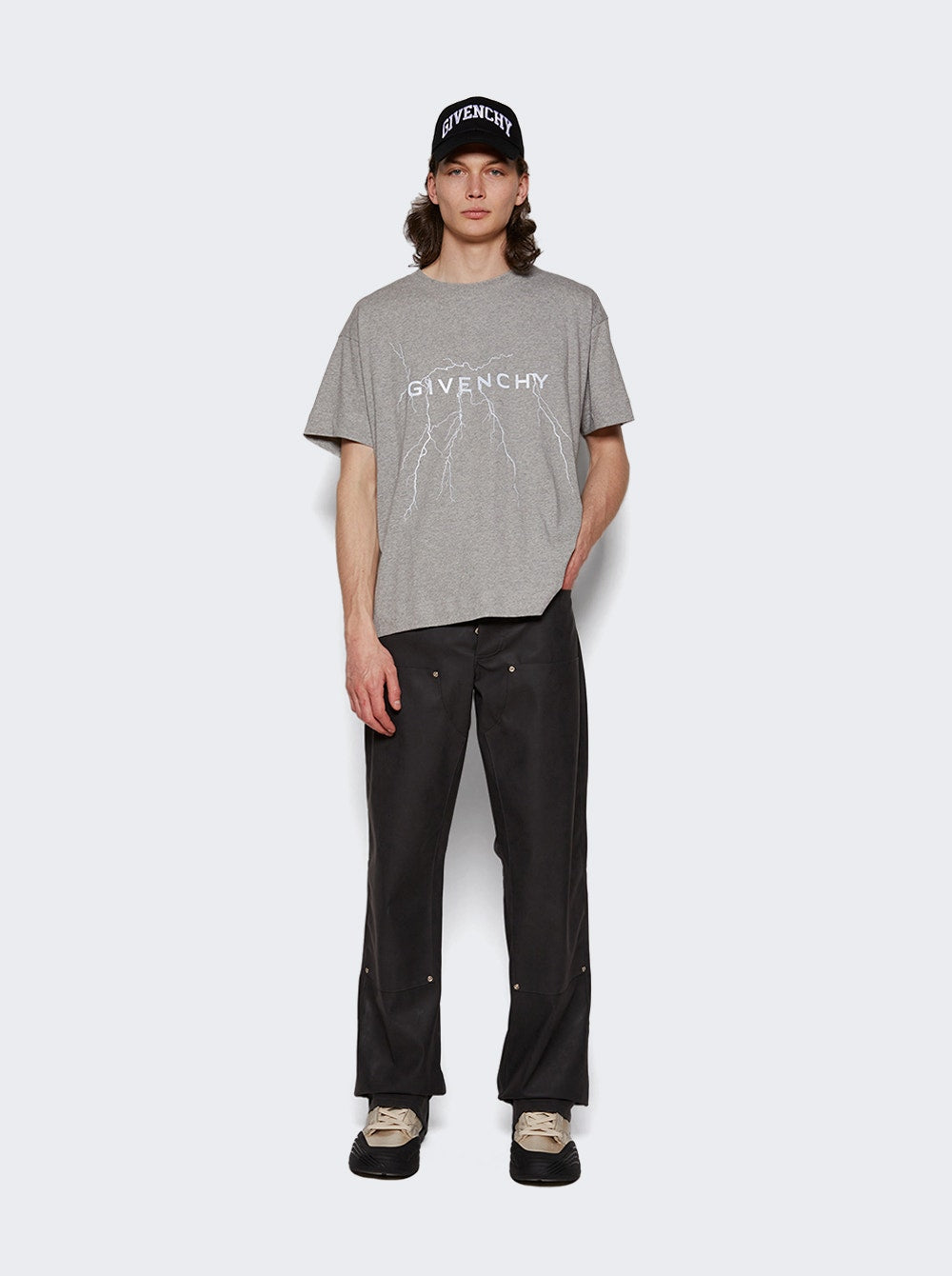 Men | Givenchy | Short Sleeves Graphic Tee | Grey