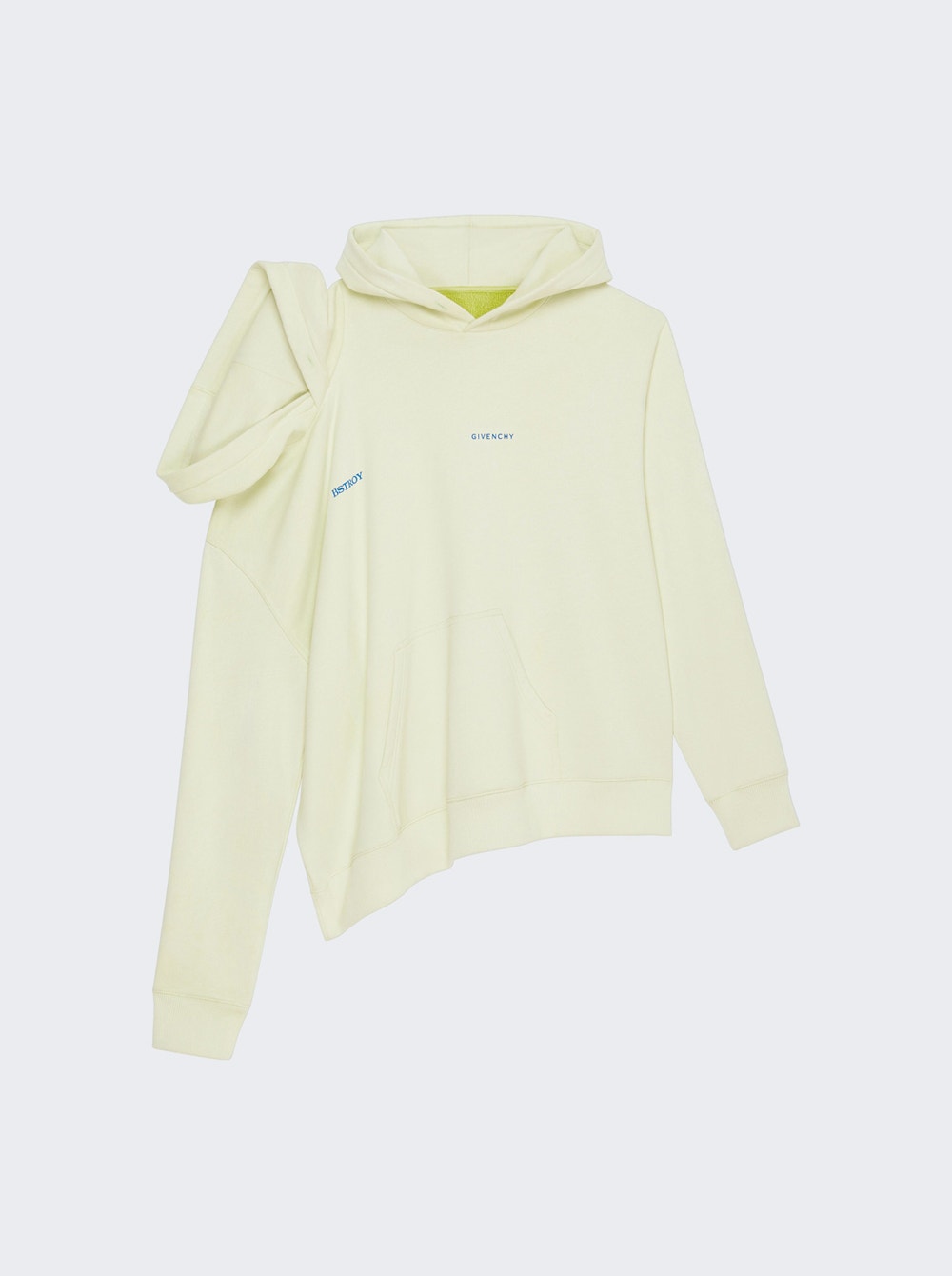 Men | Givenchy | Two Hoods Hoodie Citrus Green