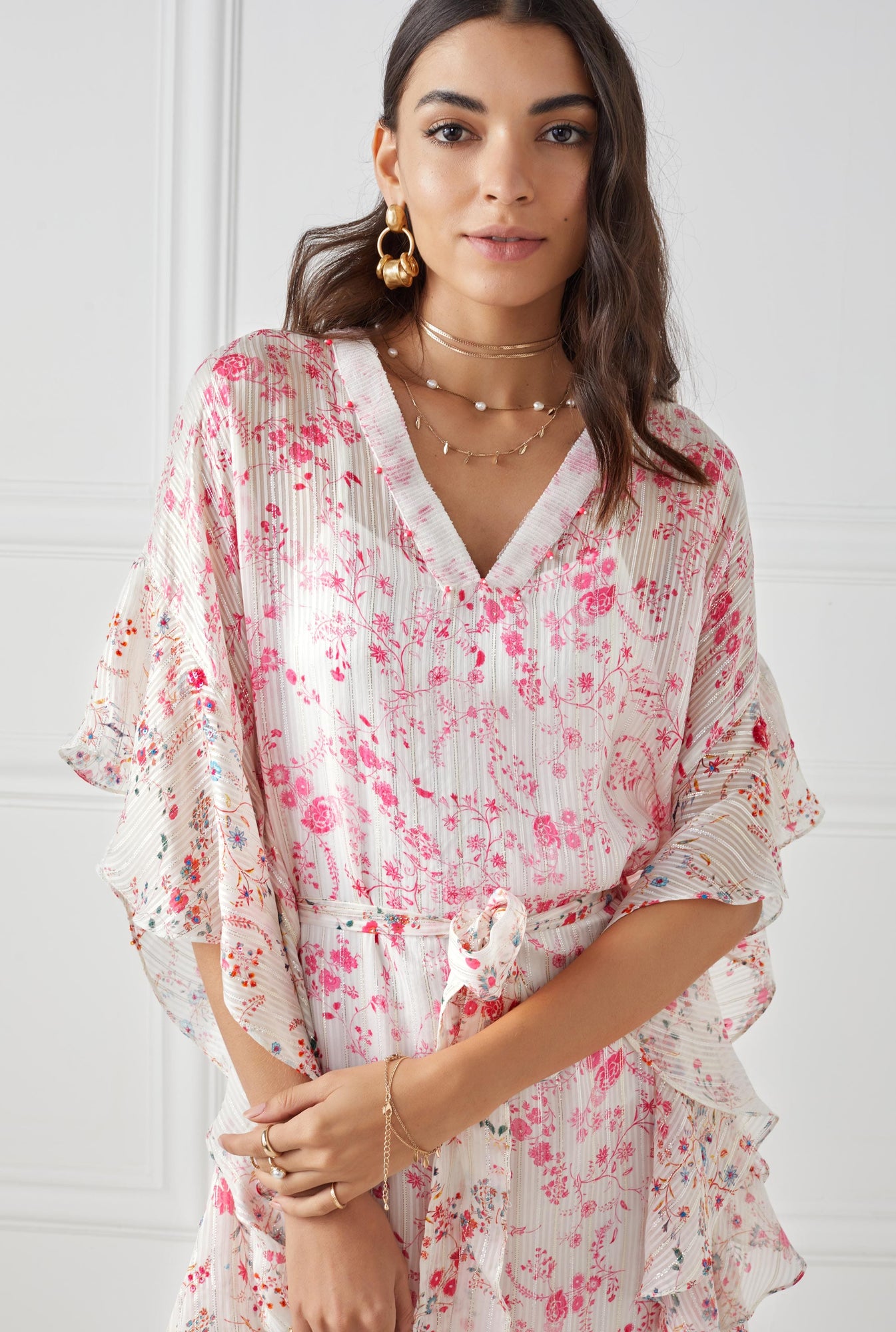 Brio Lurex Kaftan