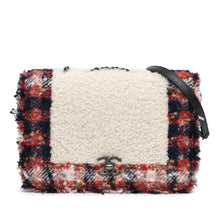 Chanel | Pre-Owned CC Tweed and Shearling Single Flap | Multi