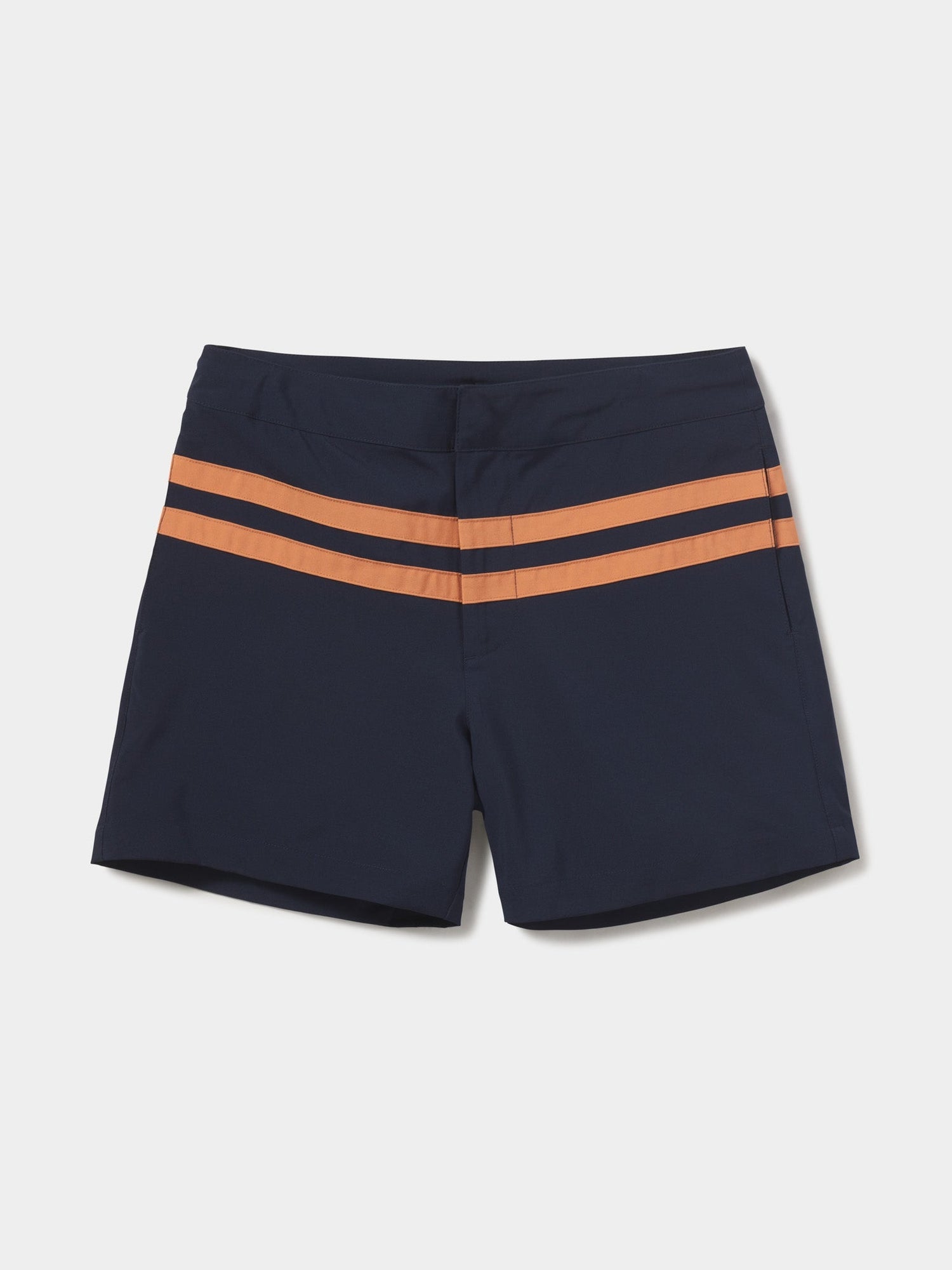 Men | Button Front Trunk | Navy-Copper