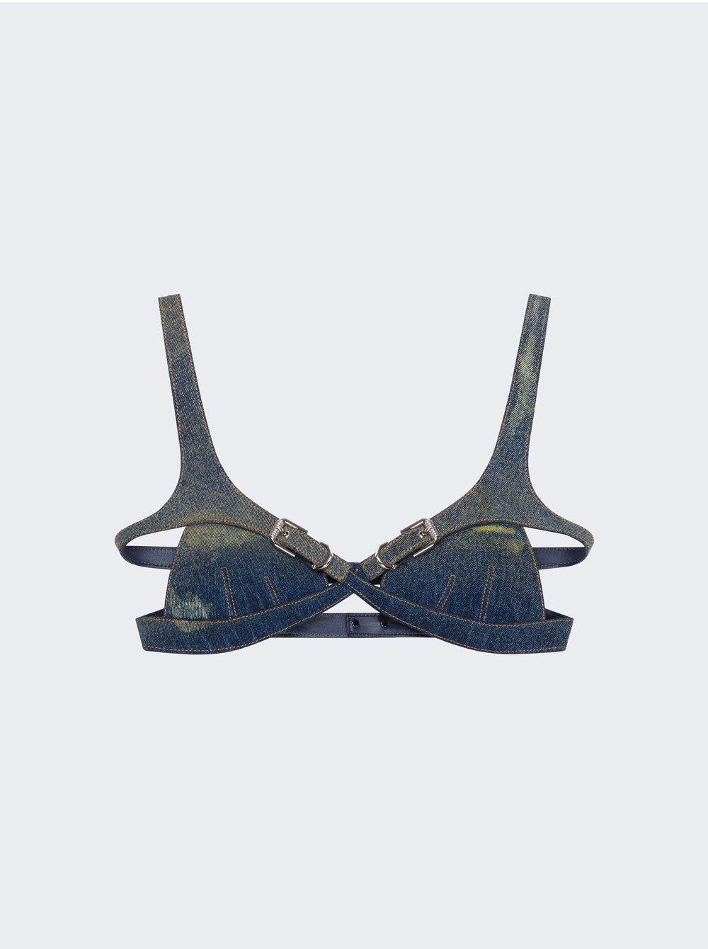 Women | Givenchy | Crossed Front Bra | Military Blue