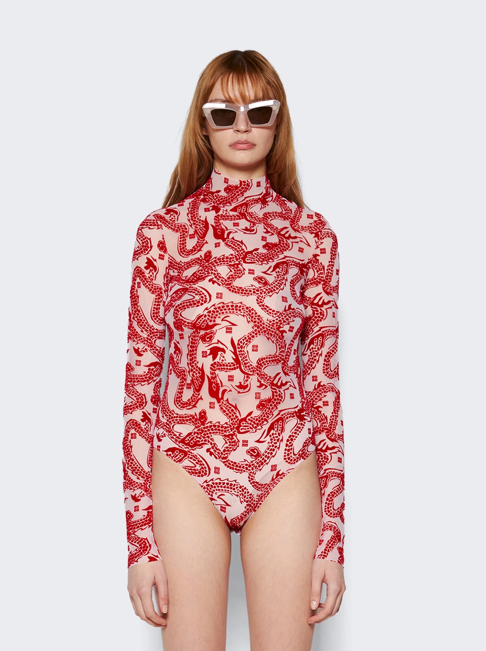 Women | Givenchy | Jacquard Bodysuit | Pink