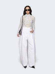 Women | Givenchy | Floral Tulle Bodysuit | White