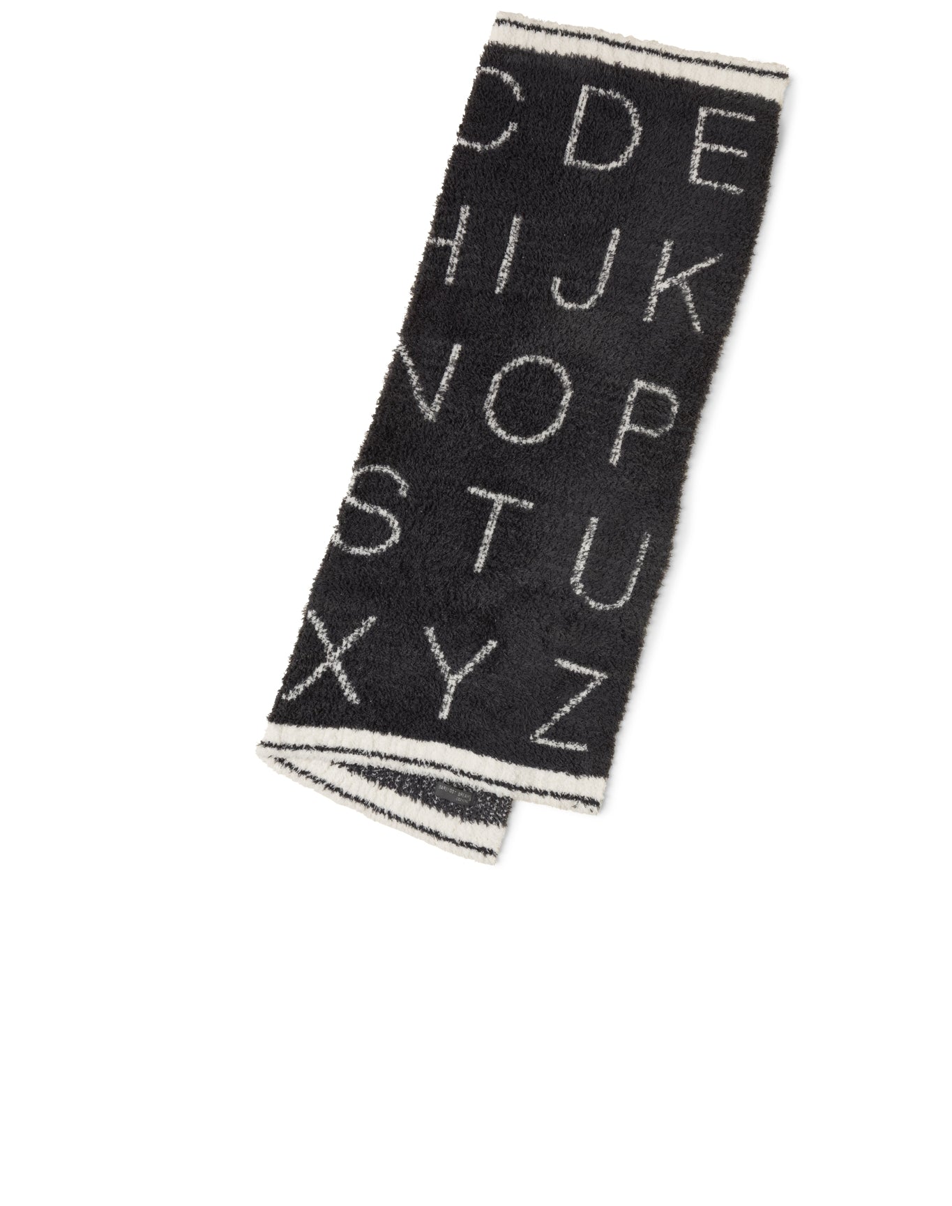 Baby | Cozychic Alphabet Stroller Blanket 30" X 40" | Carbon-Cream