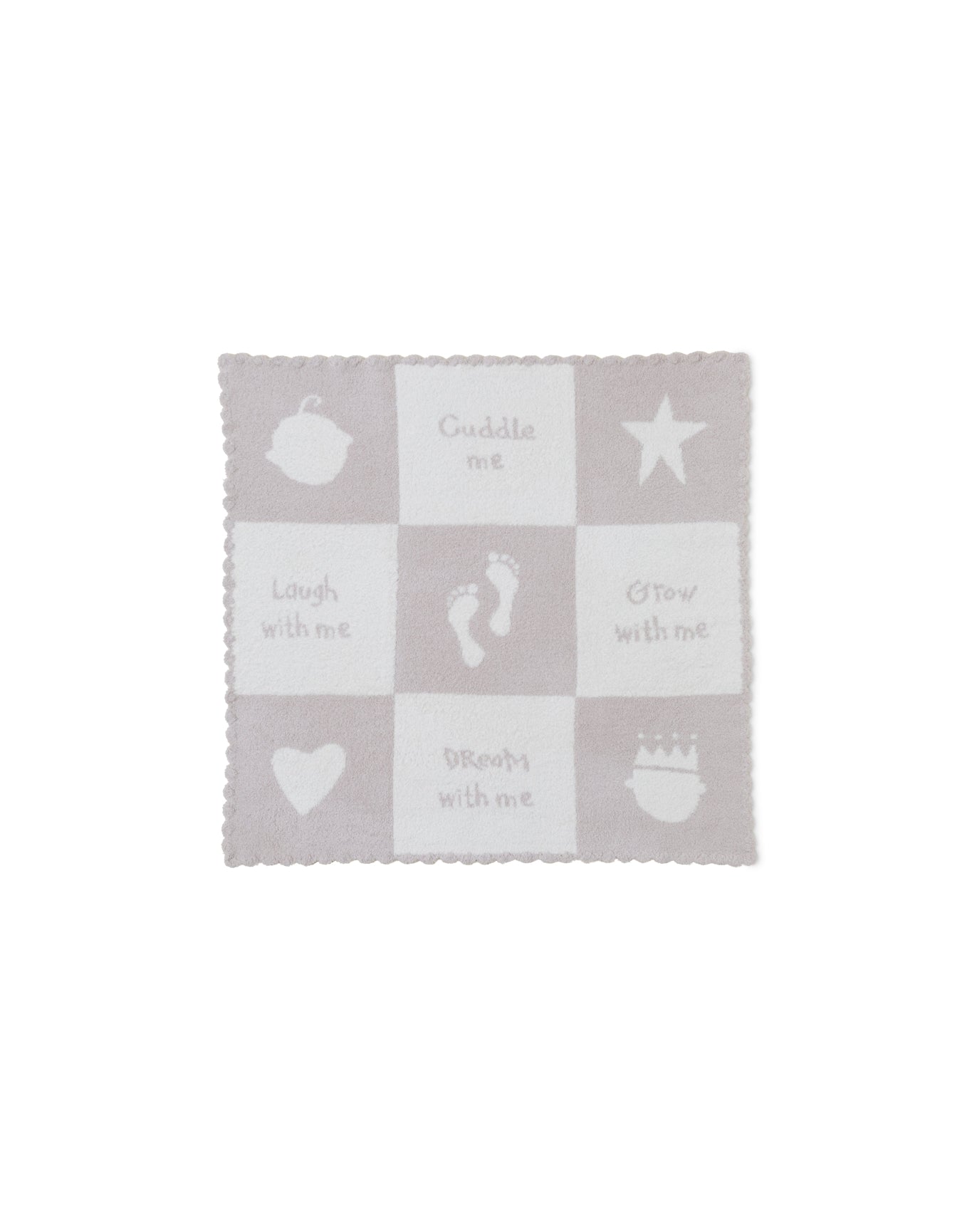 Baby | Cozychic Cuddle Receiving Blanket 30"X30" | Cream-Stone