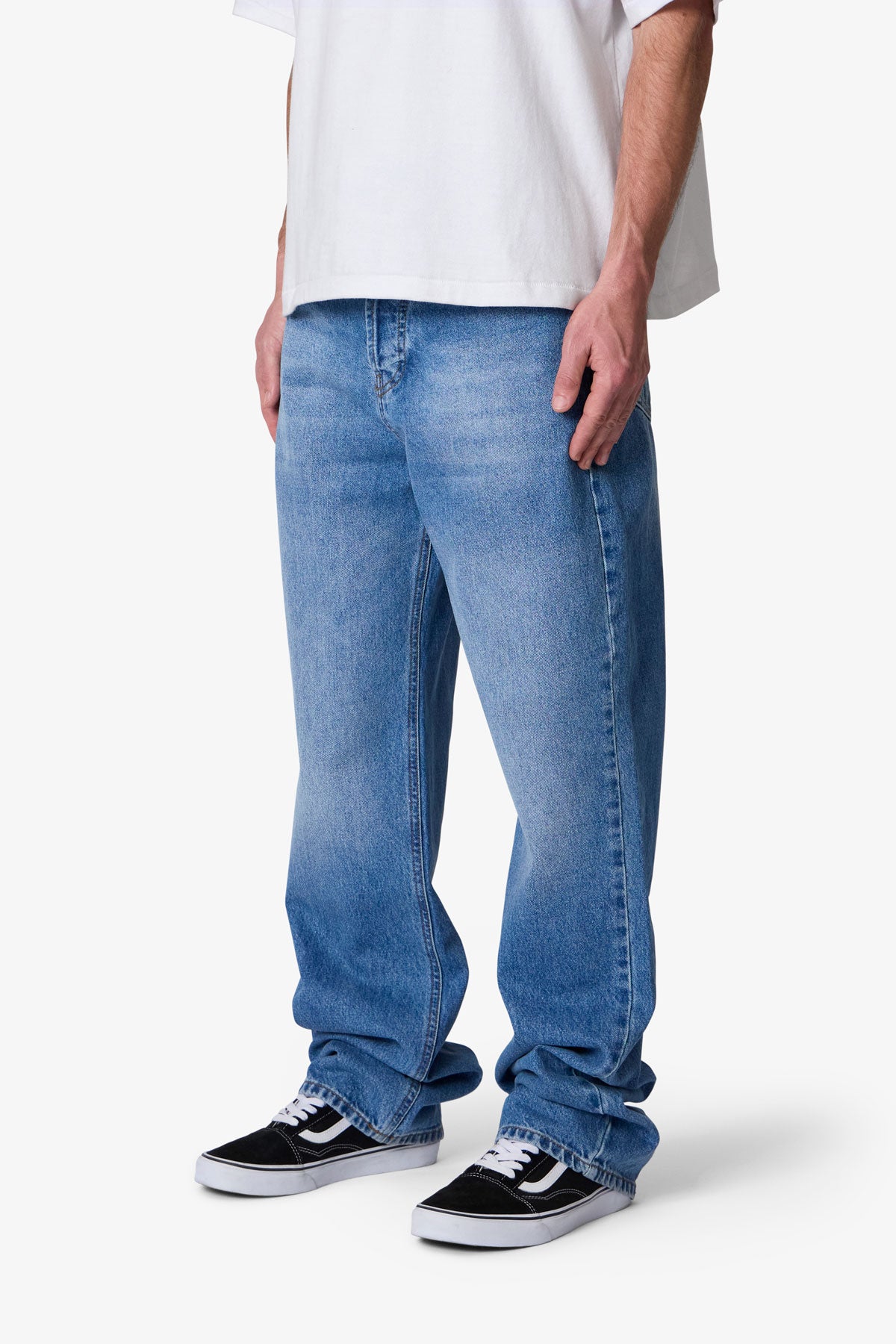Baggy Denim | Washed Blue