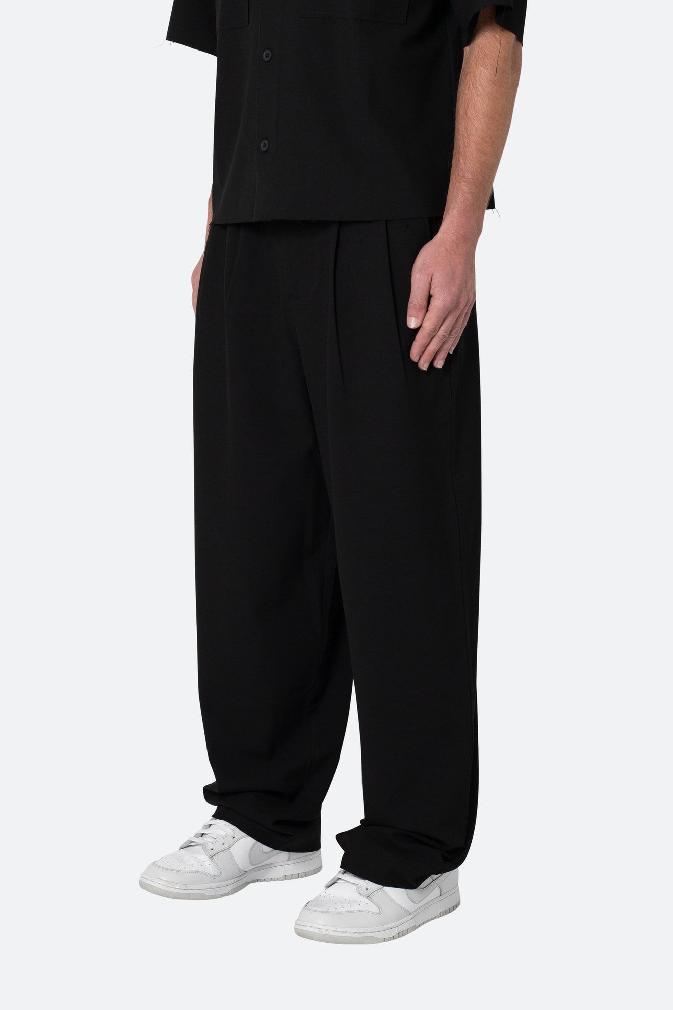 Baggy Trouser Pants | Black