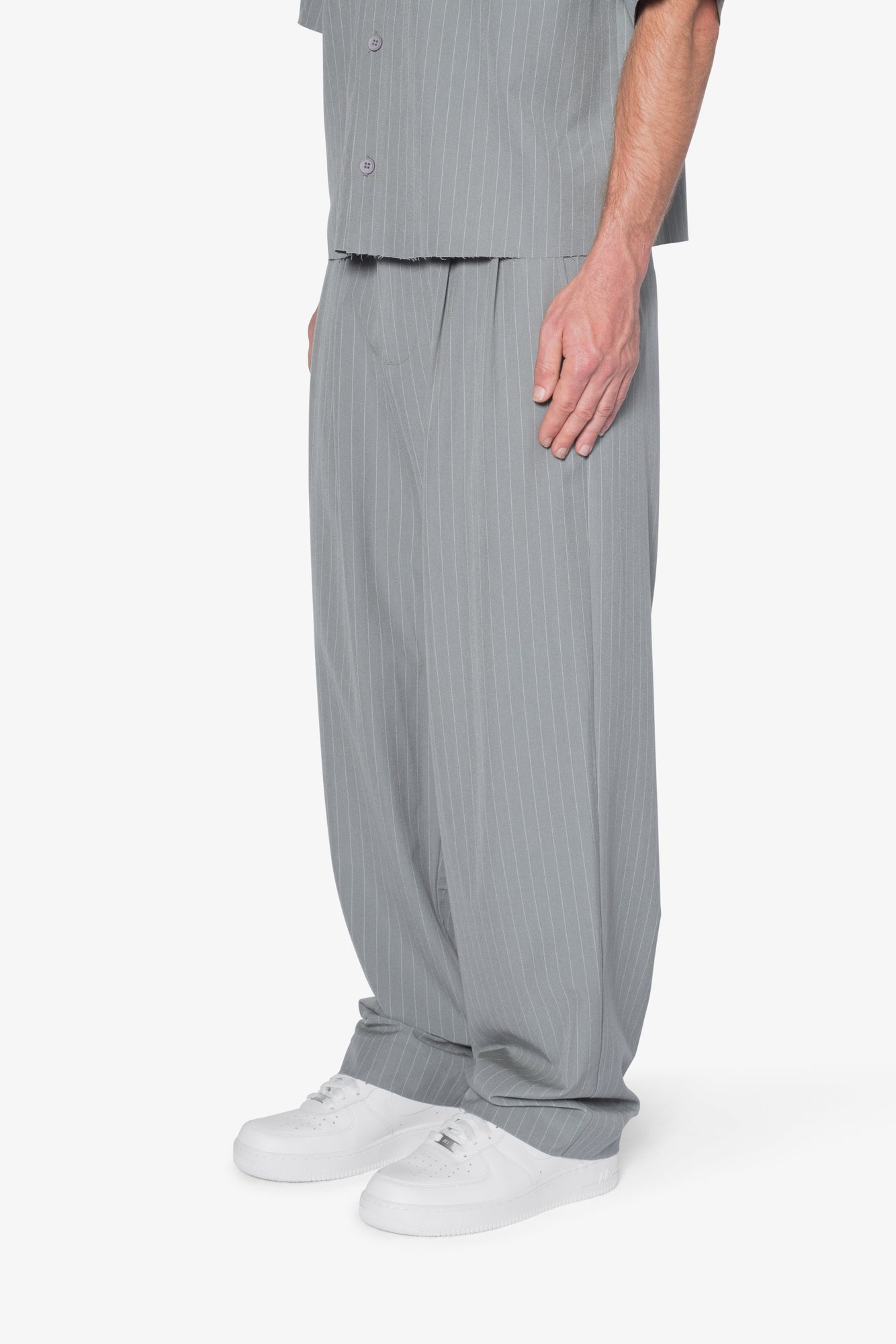 Baggy Trouser Pants | Grey