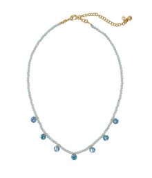 Rune Necklace in Blue - Loren Hope