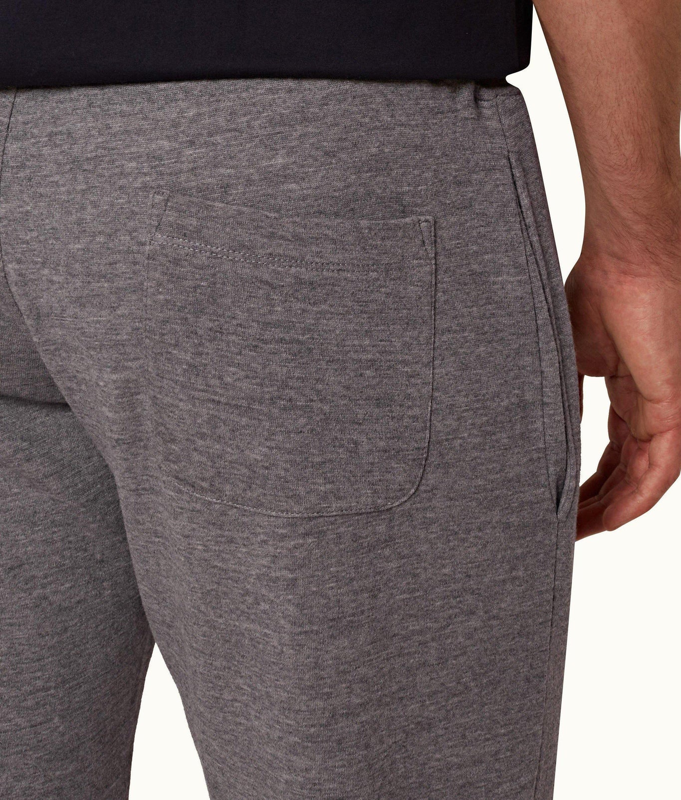 Beagi Merino Classic Fit Double-Faced Merino Sweatpants | Storm Grey