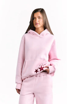 Beginning Star Hoodie | Pink Burgundy