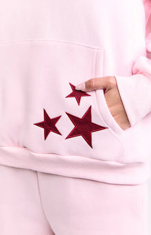 Beginning Star Hoodie | Pink Burgundy