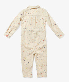 Kids Unisex | Bennie Jumpsuit | White/Multi