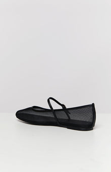 Billini Gilda Mesh Ballet Flats | Black