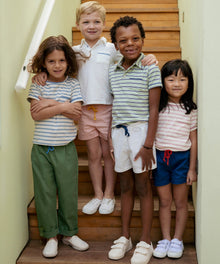 Kids Unisex | Bingo Short | White