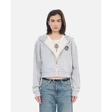 Blazon Hoodie | Women | Light Grey Melange