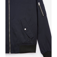 Blouse Jacket With Turtle-Neck And Zips | Men | Navy