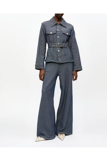 Blue Twill Denim Jacket | Rinse