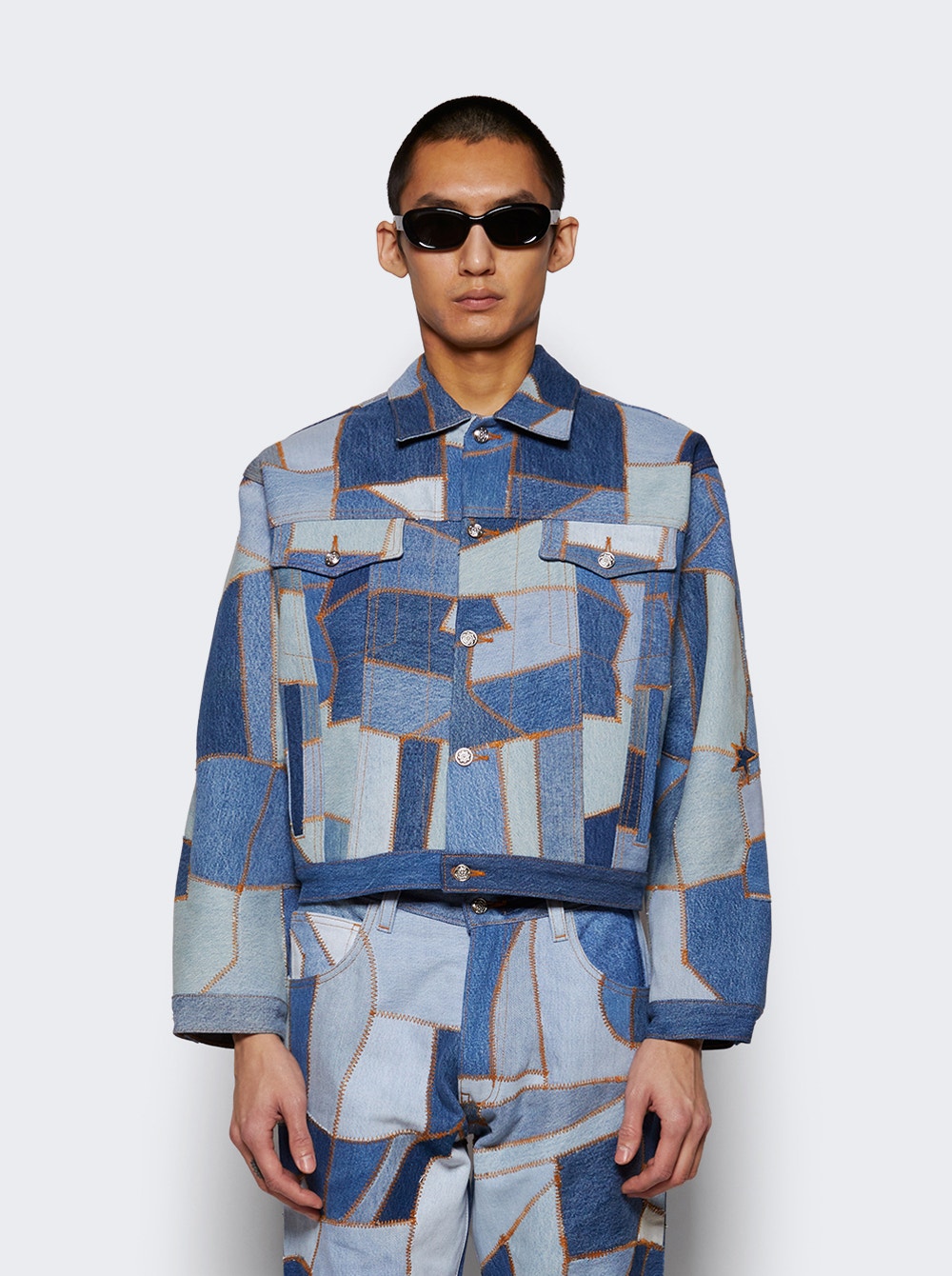 Men | Earthling VIP | Body Shop Denim Jacket Blue