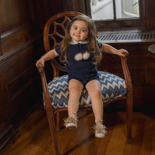 Boy | Billie Knit Top and Shorts Set | Navy