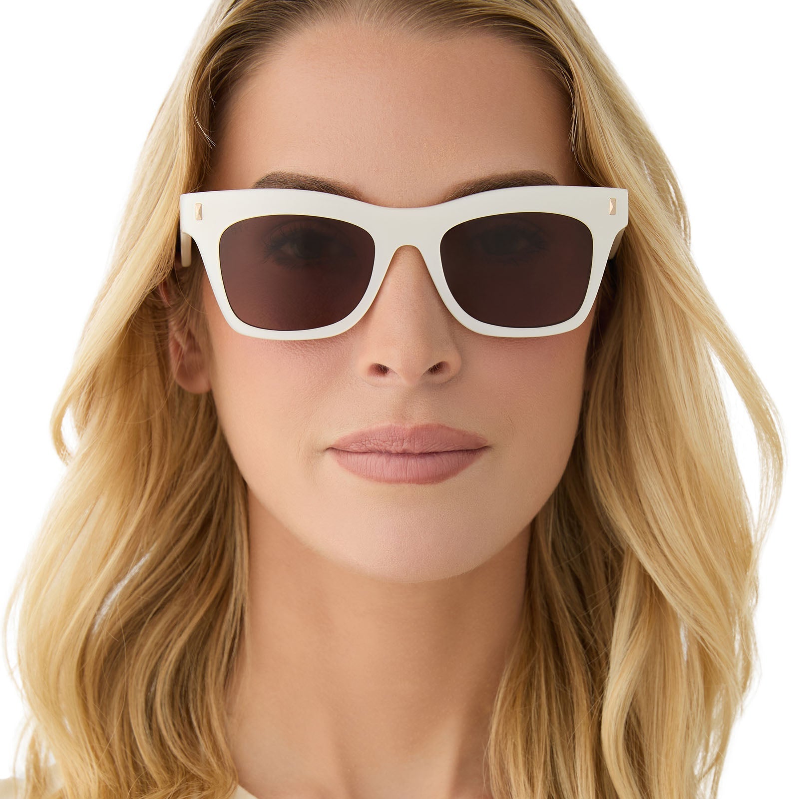 Womens | Bradley Sunglasses | Opaline | Brown Lenses
