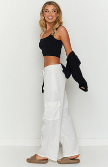 Briar Cargo Pants | White