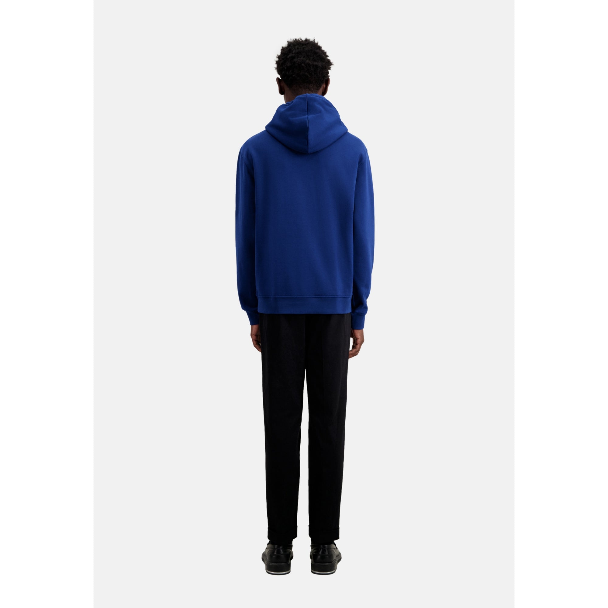 Bright Logo Hoodie | Men | Royal Blue x Dark Navy