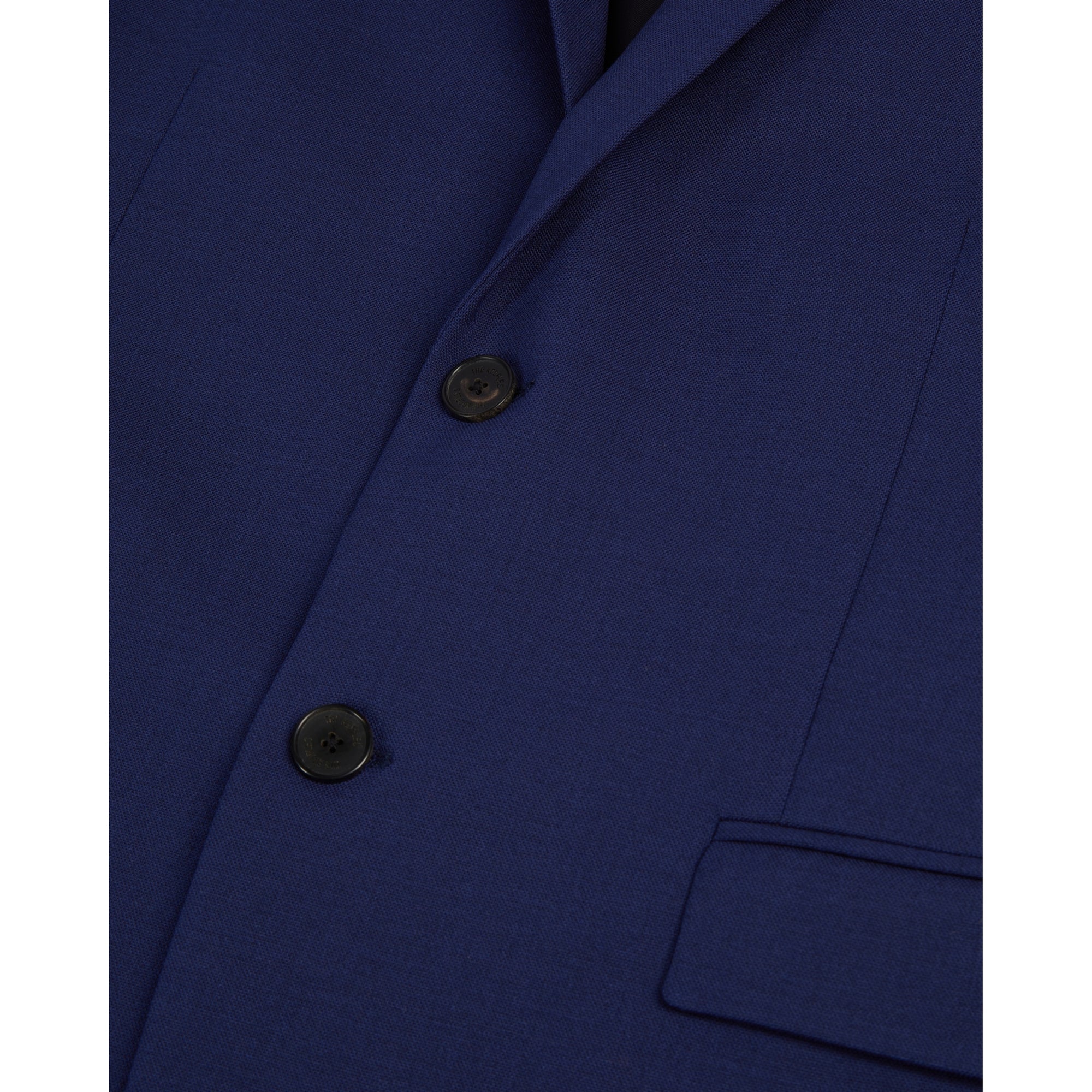 Bright Wool Suit Jacket | Men | Dark Blue