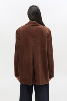 Brown Corduroy Blazer | Chicory Coffee