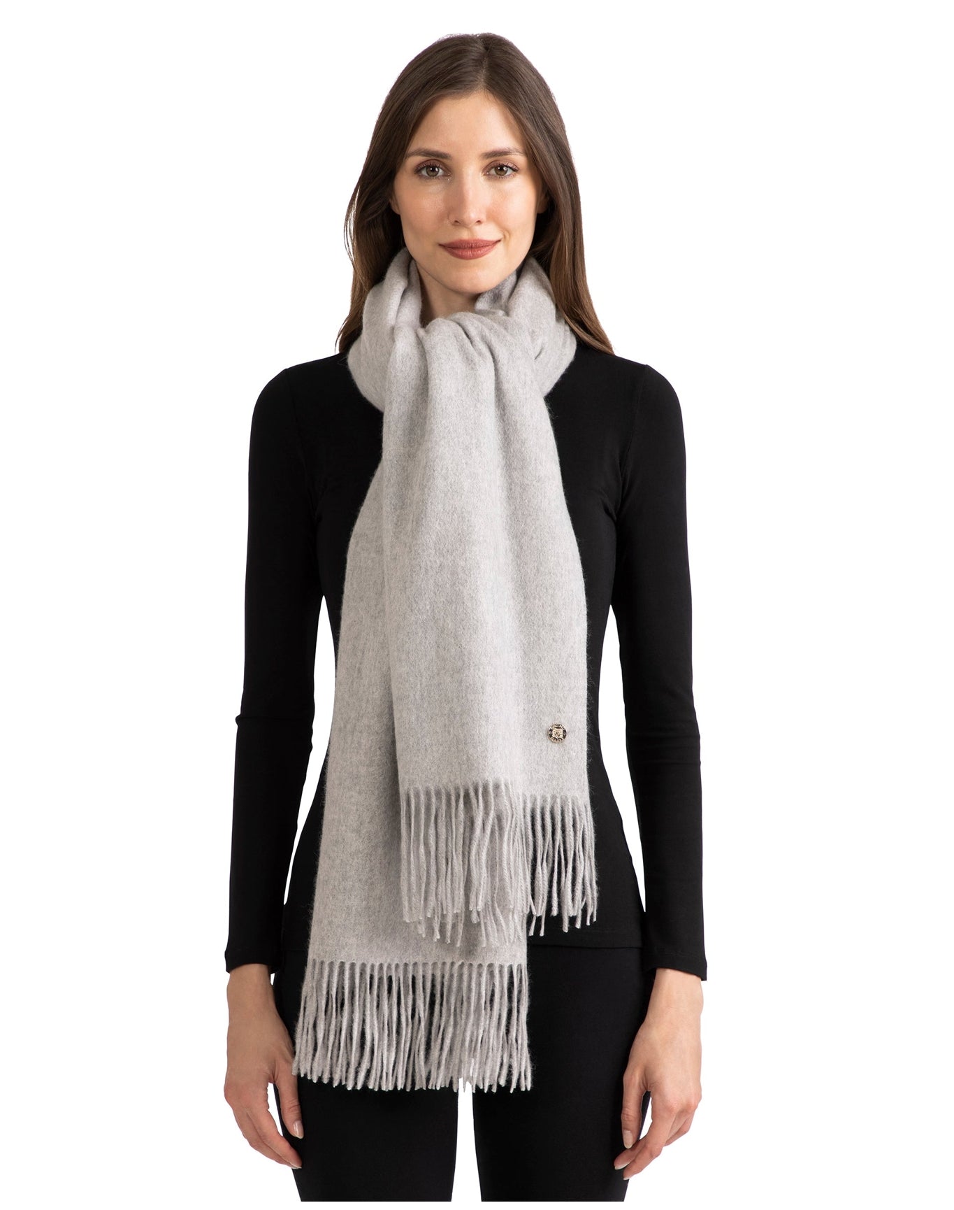 Bruno Magli | Women | Cashmere Woven Wrap | Grey