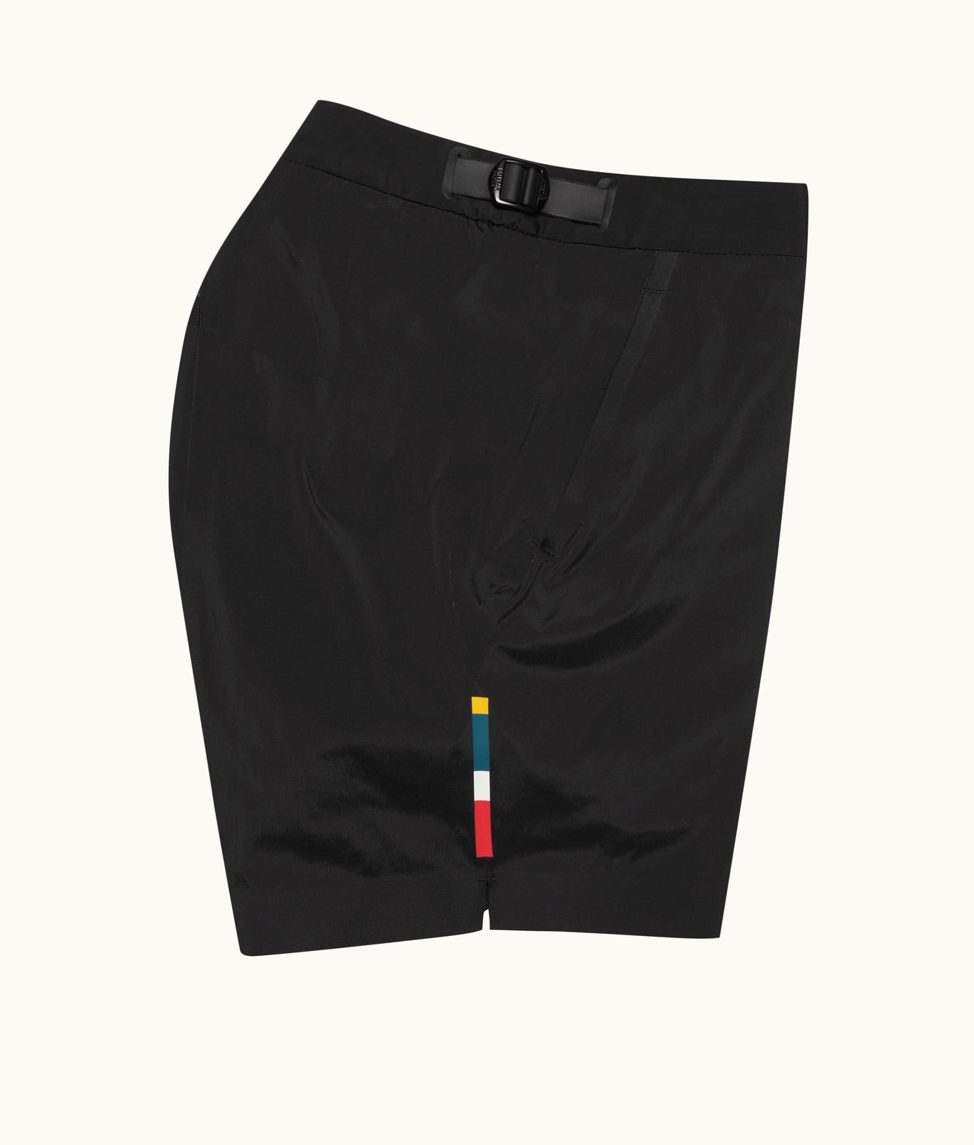 Bulldog Bonded Bonded Panel Mid-Length Swim Shorts | Black