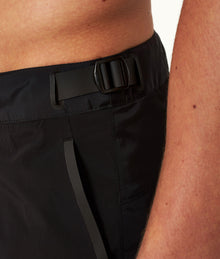 Bulldog Bonded Bonded Tape Mid-Length Swim Shorts | Black
