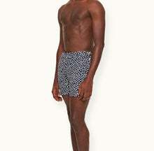 Bulldog Jacquard Star Jacquard Mid-Length Swim Shorts | Night Iris