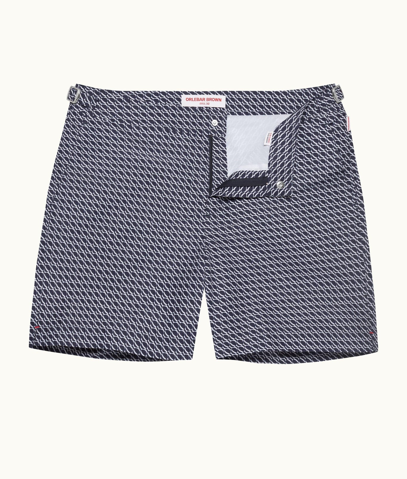 Bulldog Orbit Mid-Length Swim Shorts | Midnight Navy