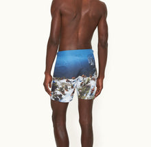 Bulldog Photographic Print Mid-Length Swim Shorts Woven | Terrace