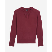 Burgundy Cashmere Sweater | Women | Aubergine