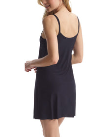 Butter Pintuck Chemise | Black