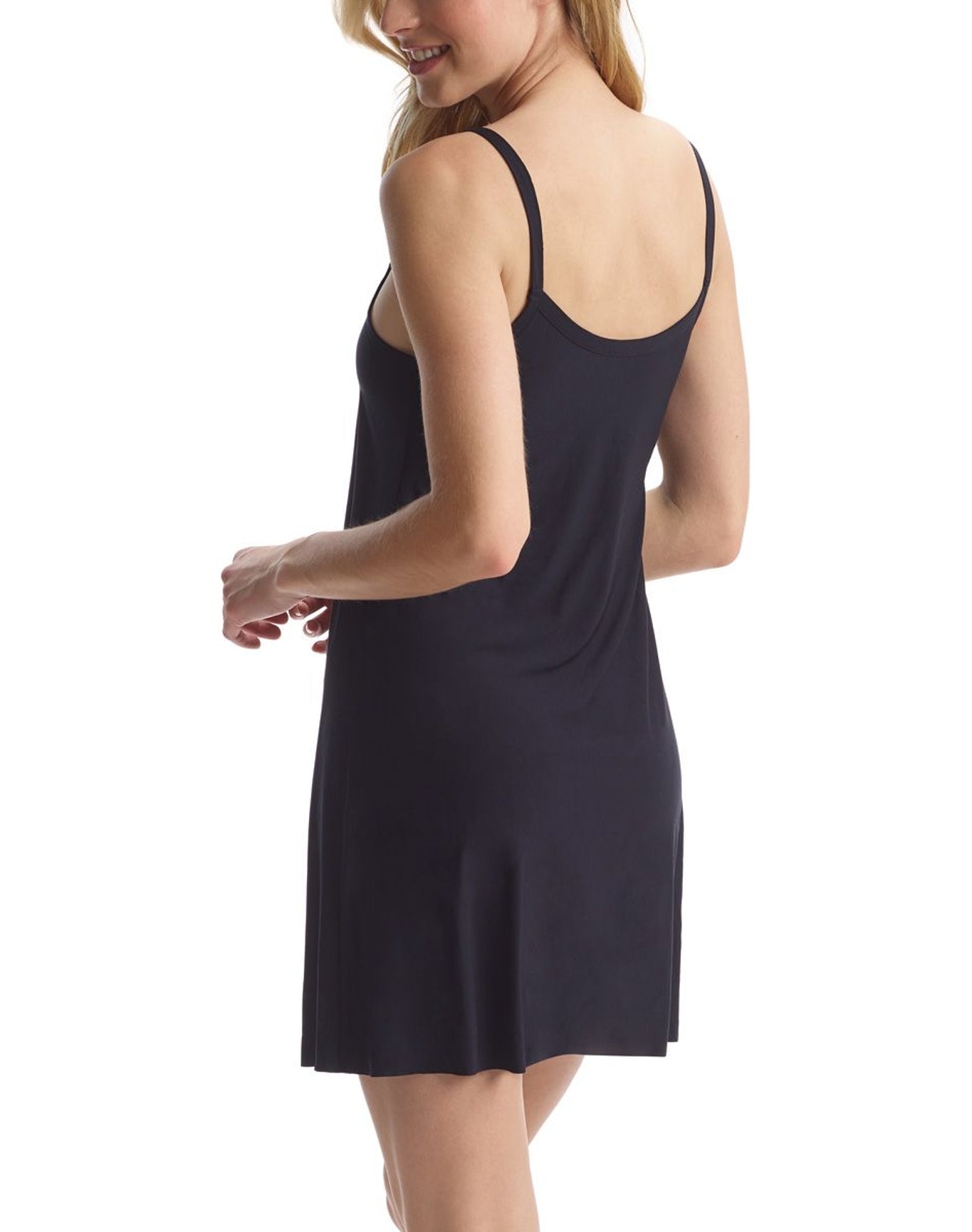 Butter Pintuck Chemise | Black
