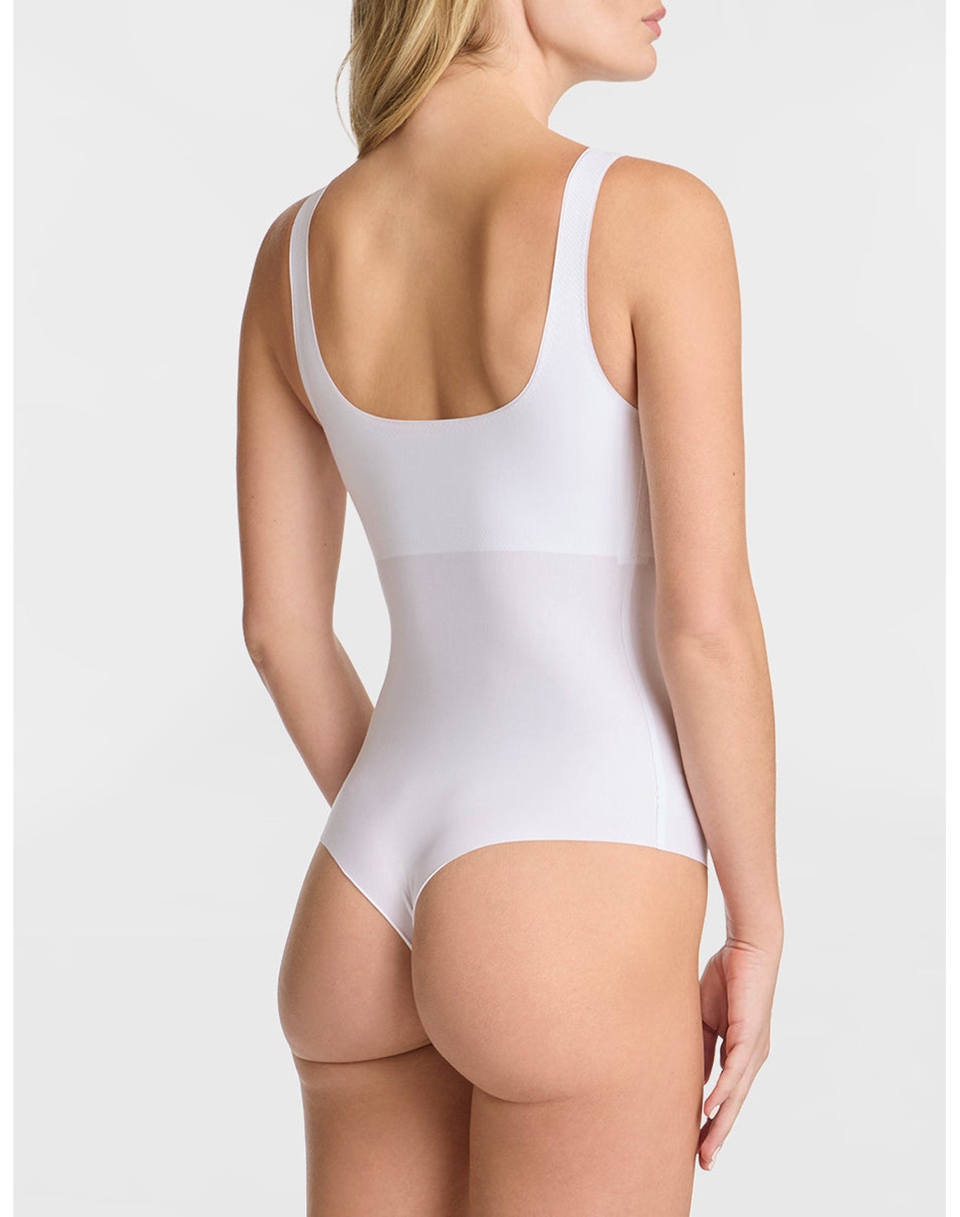 Butter Soft-Support Bodysuit | White