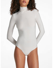 Butter Turtleneck Bodysuit | Porcelain