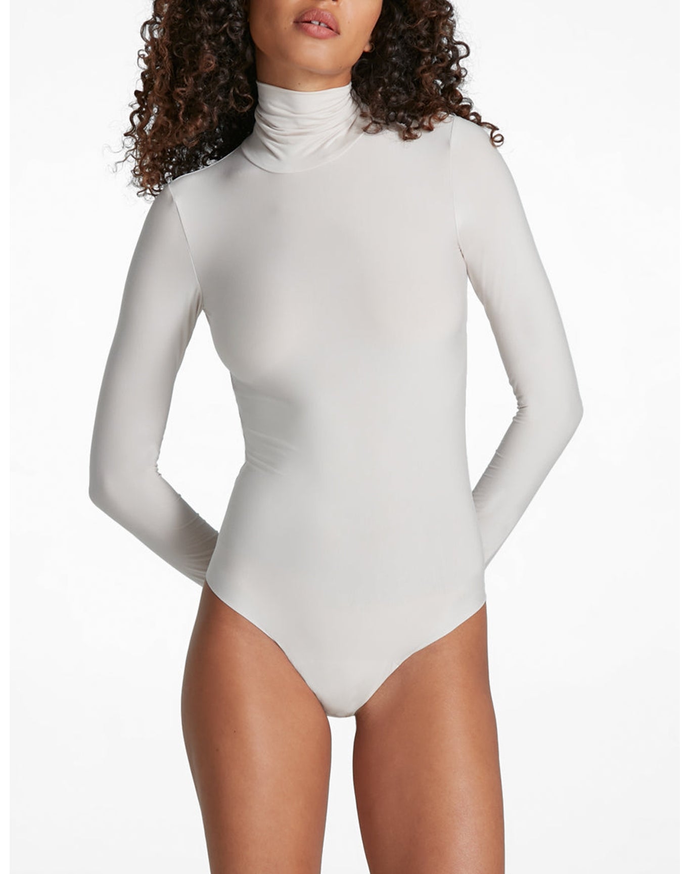 Butter Turtleneck Bodysuit | Porcelain