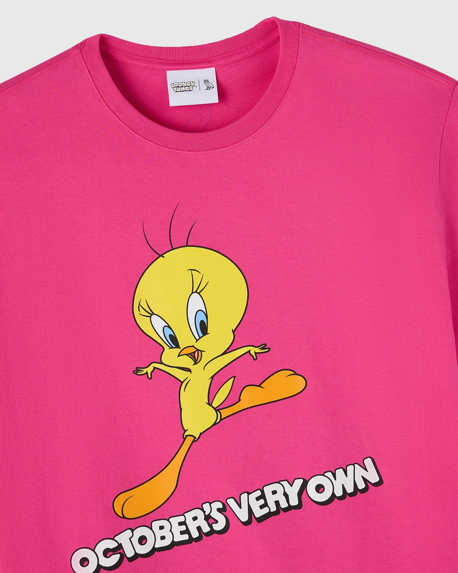 Looney Tunes Tweety Bird Tee - Fuschia