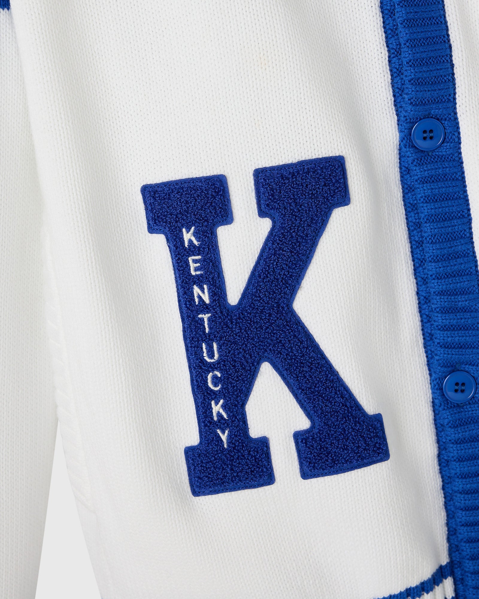1948-1949 Kentucky Wildcats Cardigan - White
