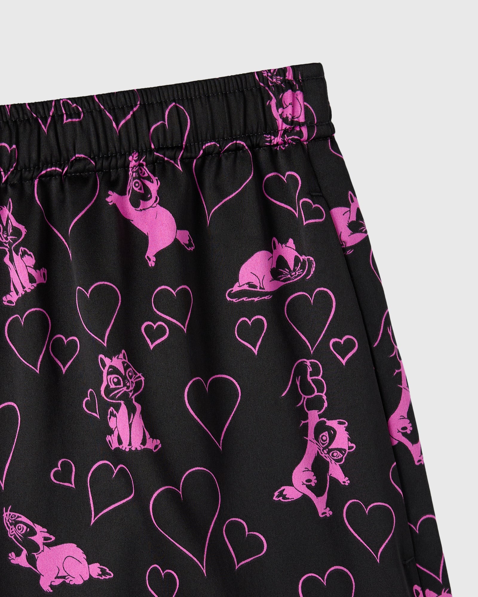 Looney Tunes Pyjama Short - Black