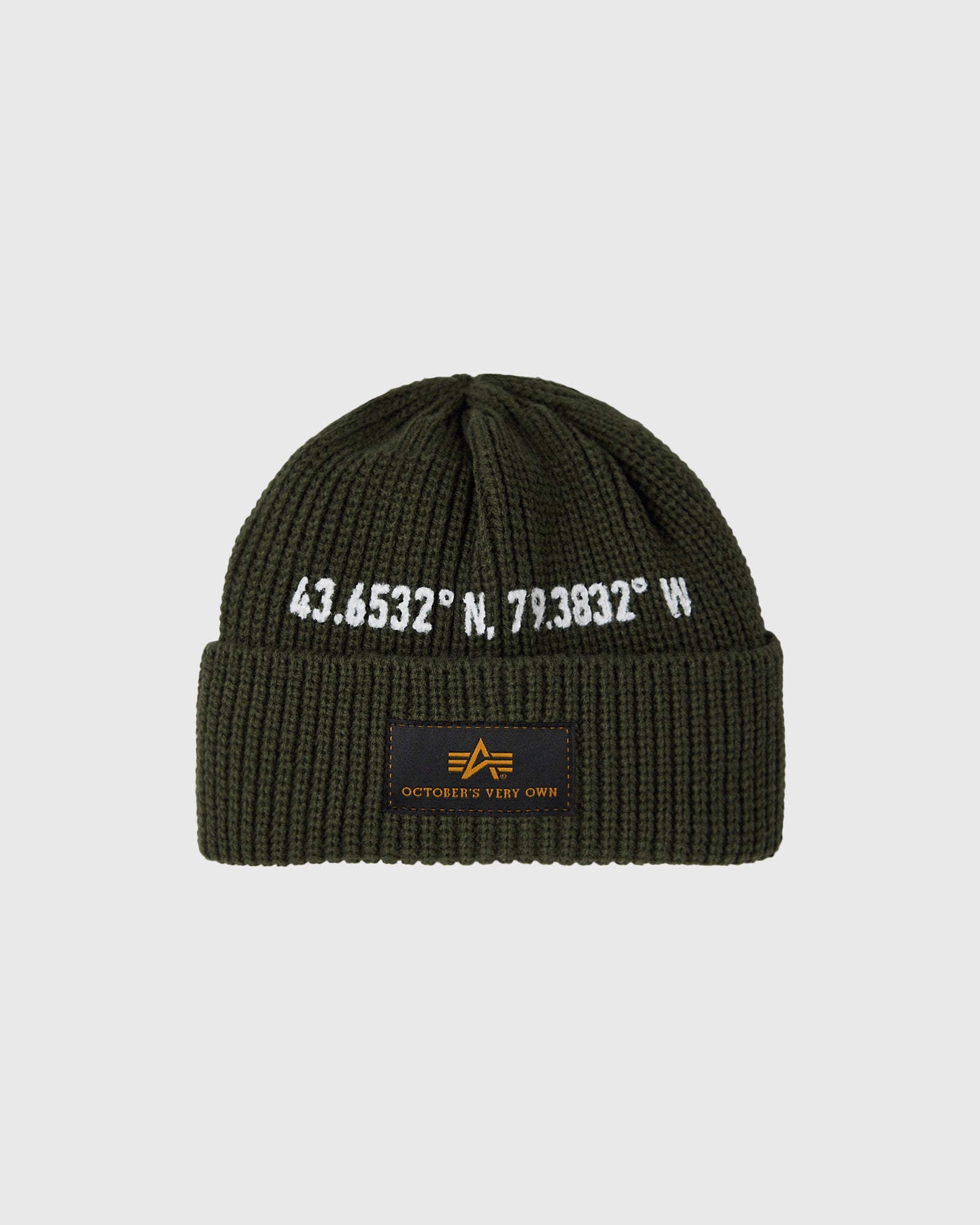 Mens | Alpha Industries Military Watch Cap | Olive Green