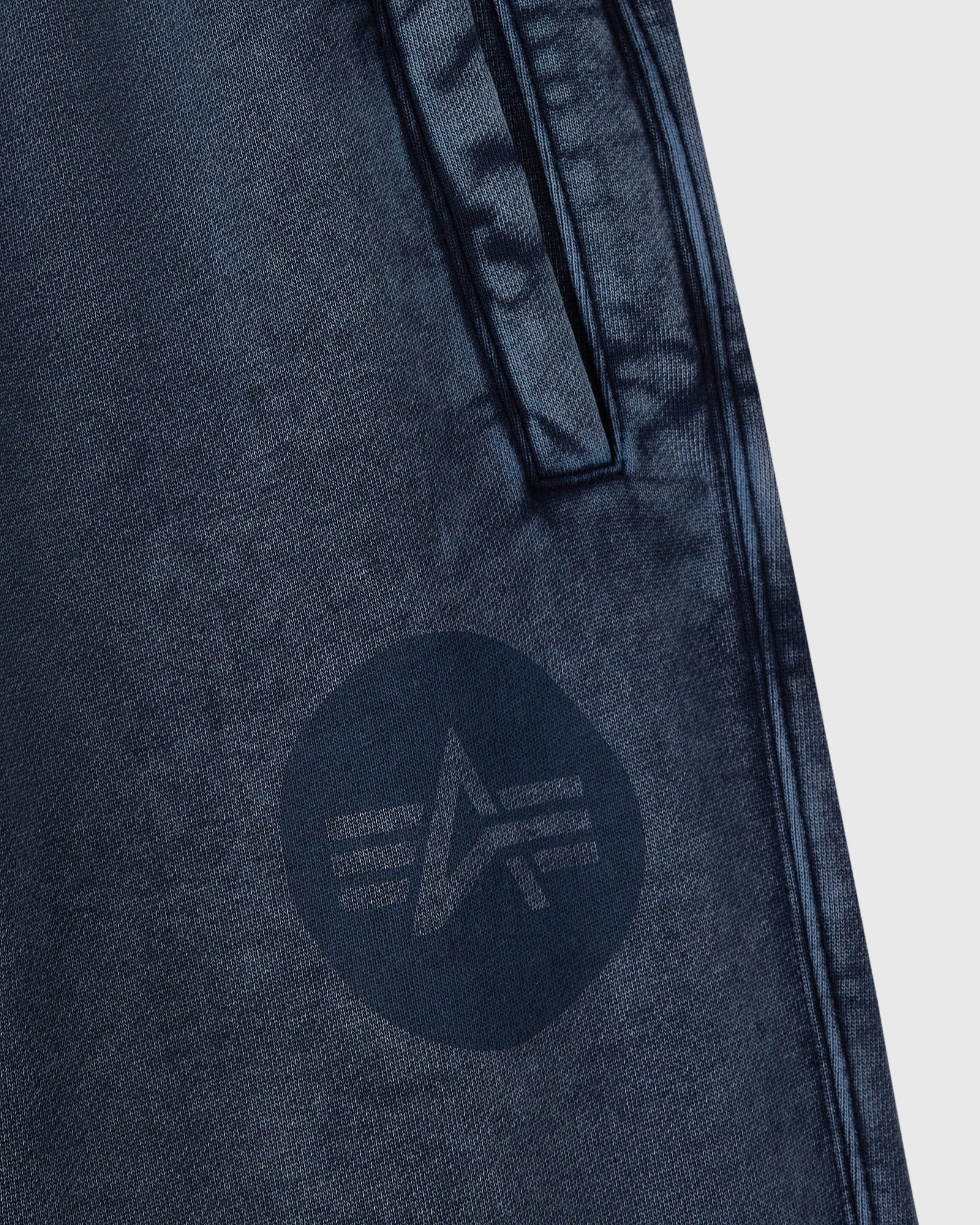 Mens | Alpha Industries Garment Dyed Pant | Replica Blue