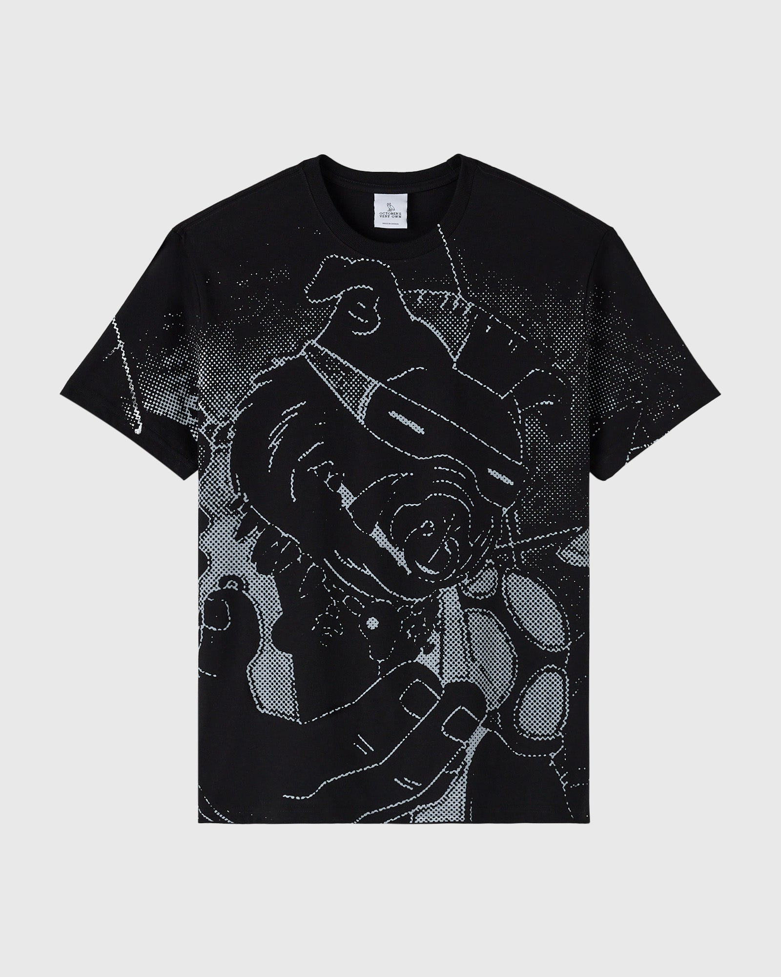 Mens | Teenage Mutant Ninja Turtles All Over Print Tee | Black